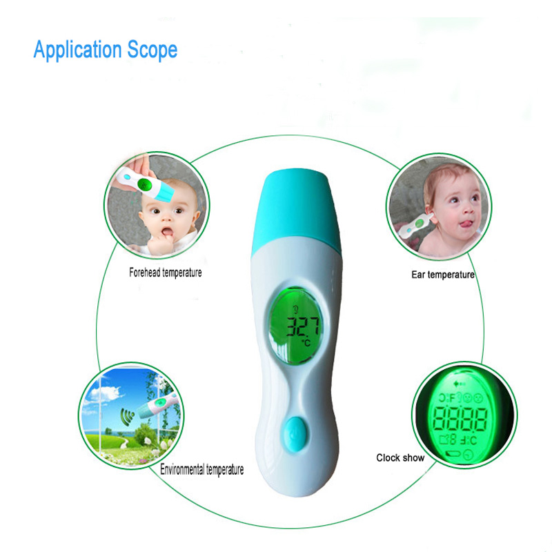 Cochlea Inside Digital Thermometer Infrarot Stirn Temperatur Instrument