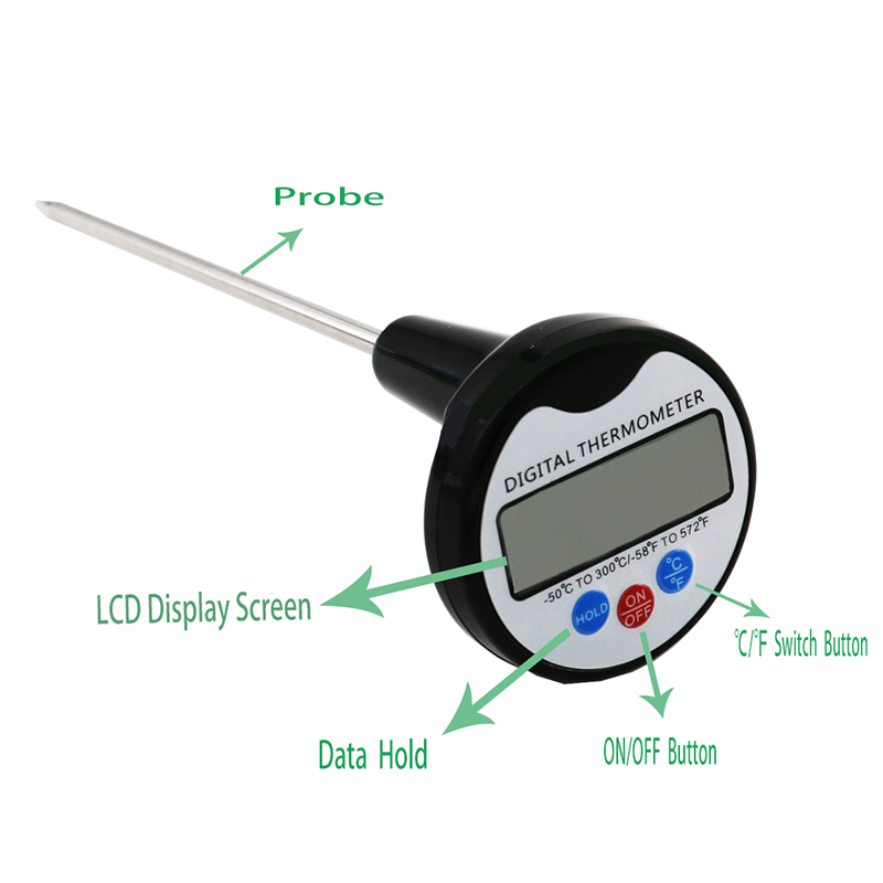 Western Restaurant Steak Food Thermometer verkauft gut in Amerika