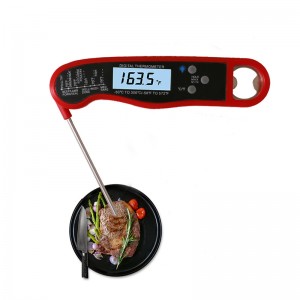 Intelligente digitale wasserdichte Fast Quality Food Network-Thermometer mit Flaschenöffner für die Hintergrundbeleuchtung